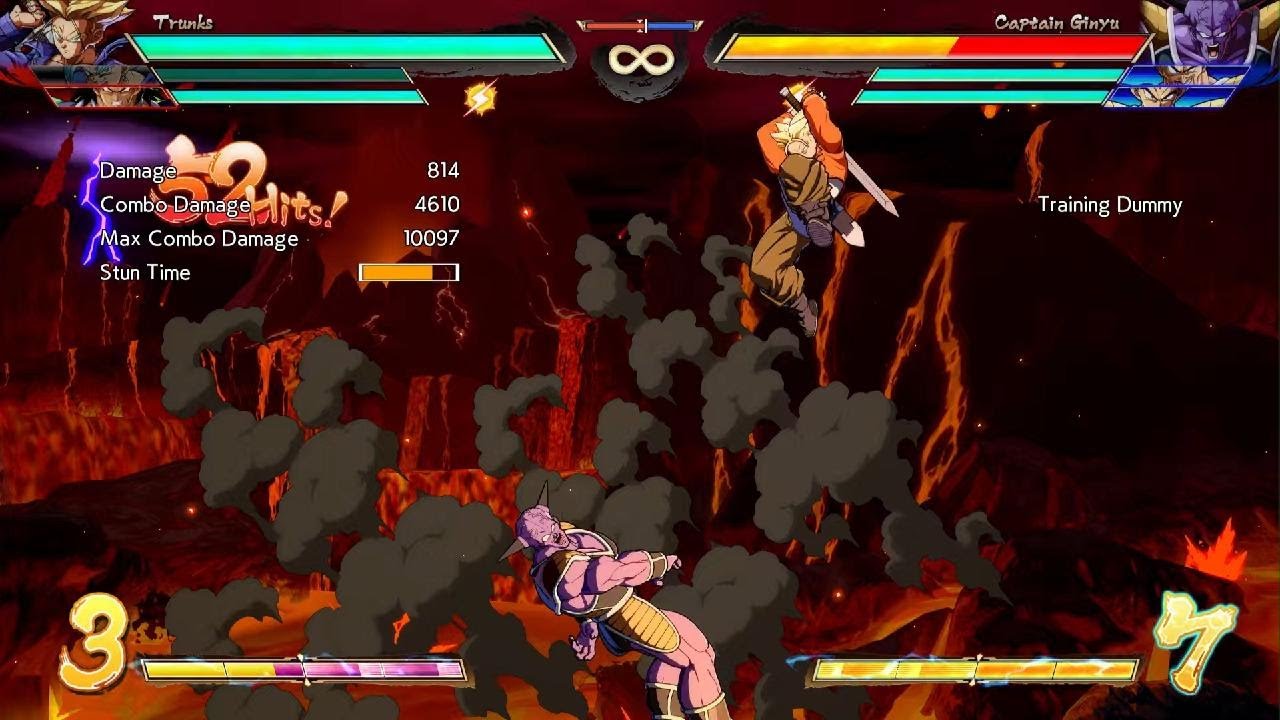 DRAGON BALL FighterZ Learning Trunks' routes - YouTube