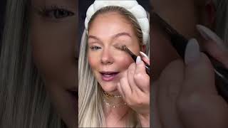 *EASY* Latte Makeup Tutorial ☕ #shorts #makeup #beauty #makeuptutorial #lattemakeup #smokeyeye