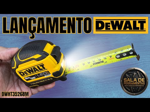 LANÇAMENTO DEWALT DWHT35268M TRENA PREMIUM COM LUZ DE LED #dewalt