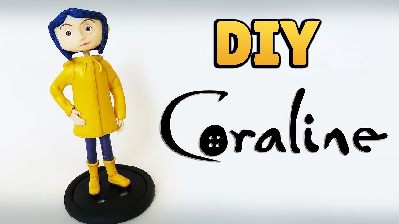 Boneca Da Coraline E O Mundo Secreto