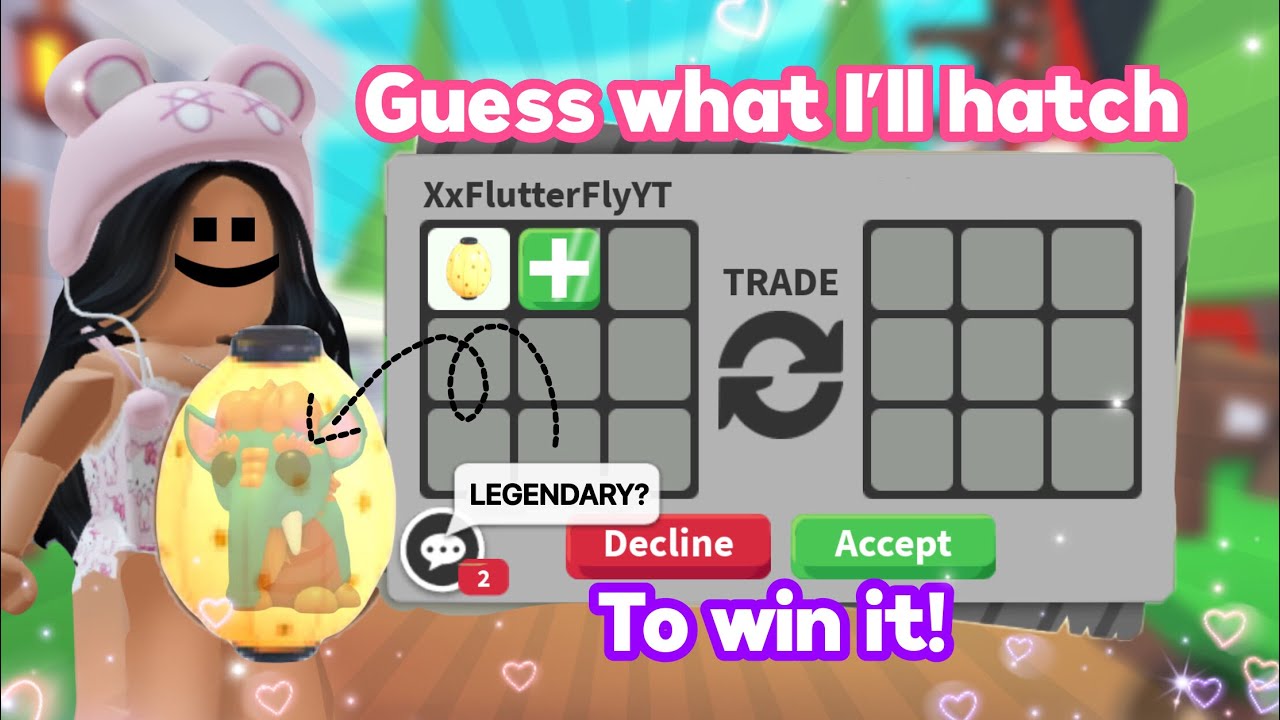 ✧˖° GUESS what I’ll HATCH to WIN IT (CHALLENGE) | 💗Adopt me | ItsSahara ✧˖°