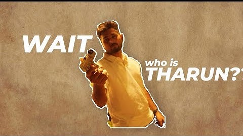 Tharun speaks assignment - 2 || Fast  Paced ||@TharunSpeaks