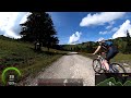 Ultimate 40 minute Scenic Cycling Workout Alps 🚵‍♂️😎 Monte Pana Dolomiti Italy Garmin 4K