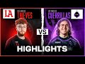 LOSER IS OUT! - LA Thieves VS LA Guerrillas - HIGHLIGHTS - CDL Major I