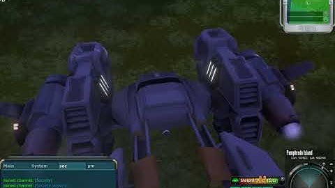 Entropia Universe - Level 13 amp. mining run