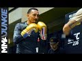 UFC 236:  Max Holloway open workout