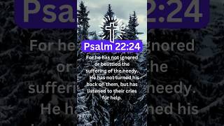 ?✝️ Daily Bible Verses--- Psalm 22:24 shorts jesus godlovesyou faith hope