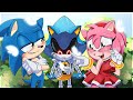 Amy &amp; Sonic&#39;s Picnic With Metal Sonic (Sonic Comic Dub)