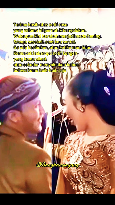 Notif Rasa 👣#sangkanpuisi #sangkanwayang #dalangakbar #nikensalindri #puisi #storywa #wayangkulit
