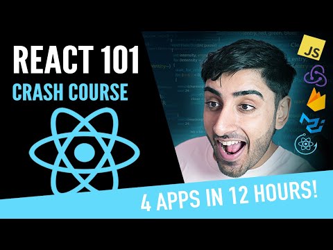 React JS Crash Course for Beginners - Build 4 Apps in 12 Hours (Redux, Firebase, Auth + More) [2021]
