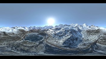 Unreal Engine 4 : 360° Render Snow