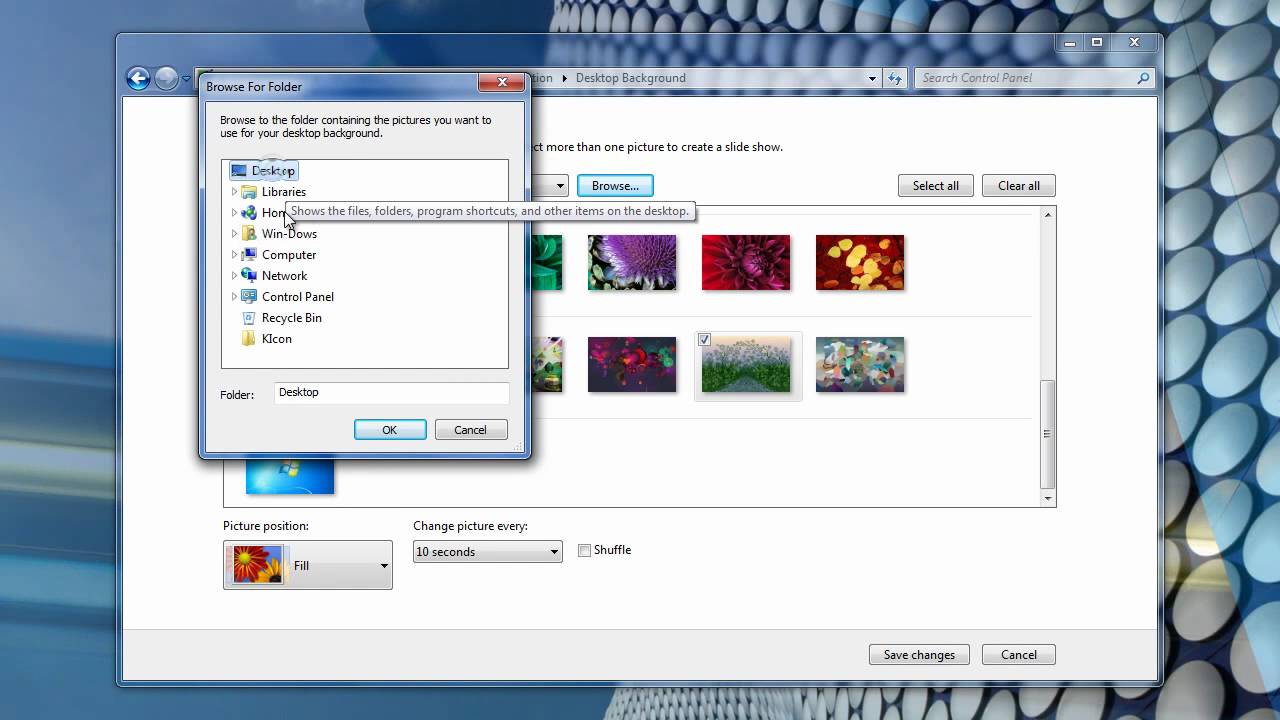 Comment Avoir Plusieurs Images En Arrière Plan Sur Windows 7