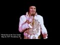 Elvis In Concert -  Civic Center May 23, 1977. Providence, RI