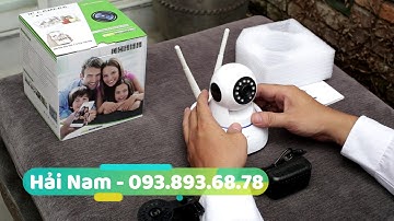 Camera IP Wifi Yoosee giá rẻ, Yoosee chính hãng 2 râu
