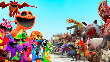 ALL NEW ZOOCHOSIS MONSTERS vs ALL SMILING CRITTERS POPPY PLAYTIME CHAPTER 3 In Garry