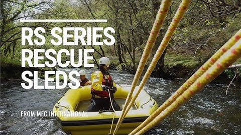RS Series Rescue Sled Presentation - Water Rescue Equipment