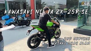 Kawasaki Ninja ZX-25R SE | 2nd scheduled service | #maintenance