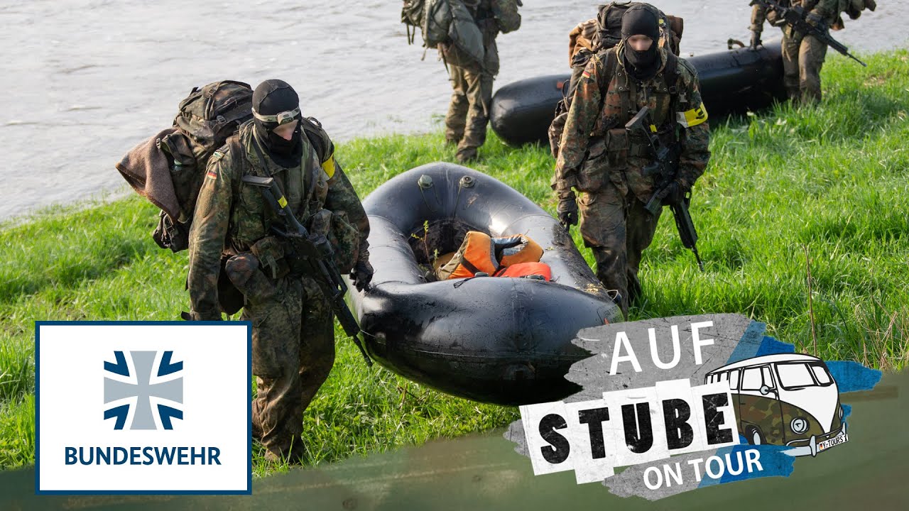 #60 Auf Stube on Tour: Gewässerübergang der Fernspäher - Bundeswehr ...