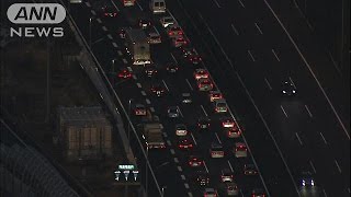 東名高速上りで23km　年始Uターンラッシュ続く(15/01/04)