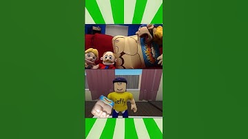 Jeffy fight Marvin #roblox #sml #jeffy