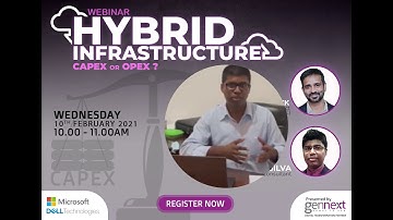 Webinar Teaser - Hybrid cloud Infrastructure | Session 2