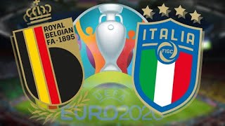 FIFA 21 Euro 2020 Belgium VS Italy Quarter Final PS4 gameplay