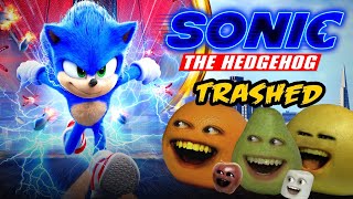 Annoying Orange  Sonic the Hedgehog (2020) TRAILER TRASHED!!! @eganimation442