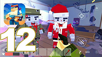 Pixel Combat: Zombies Strike - Gameplay Walkthrough Part 12 - Death Church (Android Games)