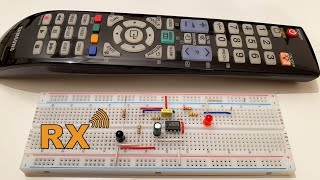 IR Tester Circuit with LM358 - Breadboard DIY