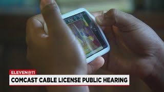 Comcast cable license public hearing in Springfield