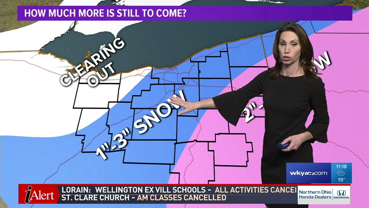 Betsy Kling 11 P m Weather Forecast For January 12 2018 YouTube