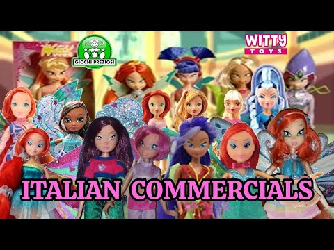 Winx Club Italian Dolls - All Commercials Multilanguage (Only Canon Dolls)    *Adult Collectorxdxd*