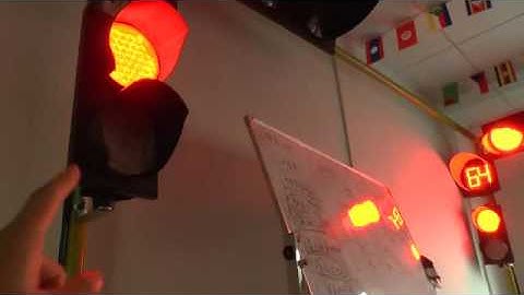 With Pedestrian push button function ---- Intelligent traffic control system