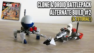 Lego Clone & Droid Battle Pack Alternate Build v2! (& Tutorial!)