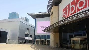 DWTC LED Display during Sibos