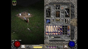 Diablo 2 Dual Wield Weapon Speed Bug Tutorial