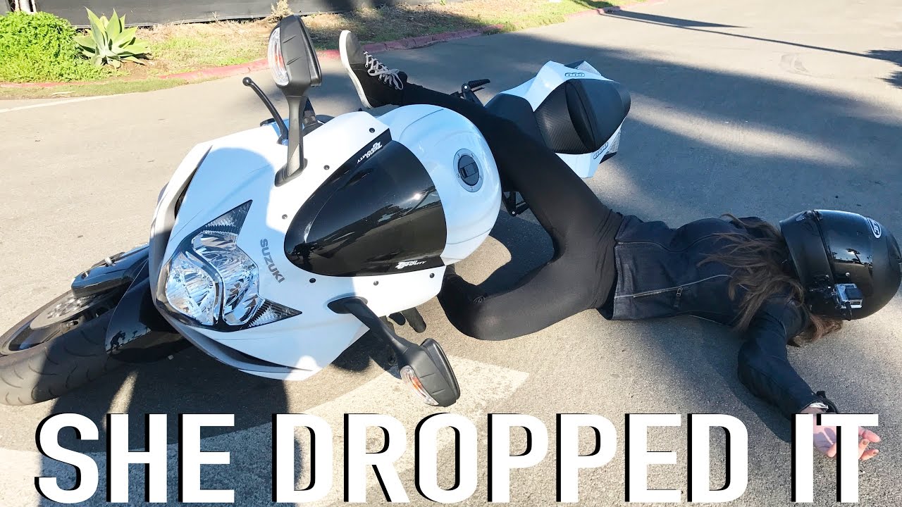 dropped bike, gsxr 600, gsxr 600 dropped, gsxr wreck, gsxr wrecked, wrecked...