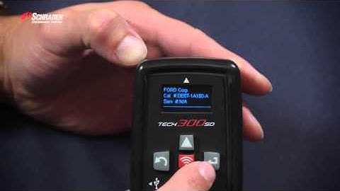 How to program Schrader EZ-sensor using Bartec Tech 300SD Tool