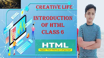 Introduction of html class 6