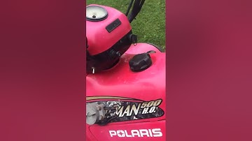 Polaris sportsman 500 ho starter button fix