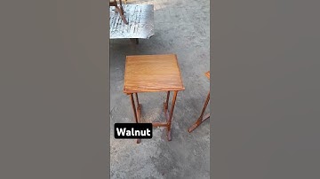 Rare white walnut nesting tables in process. #shafqatfurnishers #walnut #woodworking #woodfinish