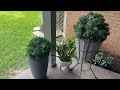 UV Resistant Set of 2 Boxwood Topiary Honest Review |Hotop