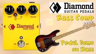 Diamond Bass Comp Pedal Demo for Bass - Want 2 Check