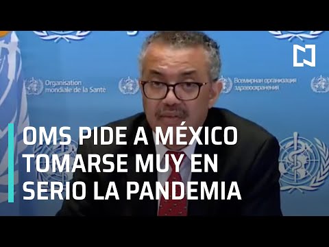 OMS, alarmada por creciente aumento de casos de COVID-19 en México - En Punto