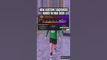 New Takeover System In NBA 2k26! #nba2k26