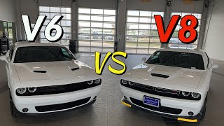 Is the Challenger SXT V6 actually better than the V8 Challenger RT? Surprising!!