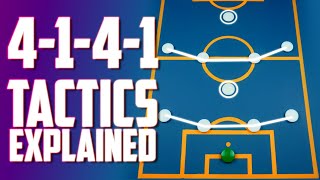 4-1-4-1 Tactics Explained | 4-1-4-1 Strengths & Weaknesses | Formation Principles