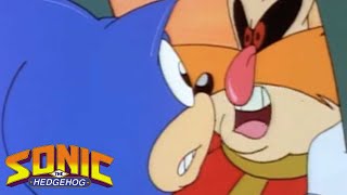 The Adventures of Sonic The Hedgehog: Robotniks Rival | Classic Cartoons For Kids