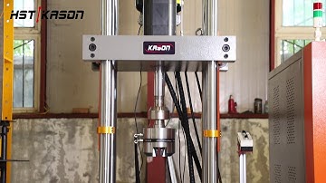 China Four-column Computer Control Electro-hydraulic Servo Fatigue Testing Machine