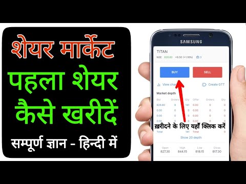 स्टॉक मार्केट में पहला शेयर कैसे खरीदें | Basics of stock market for beginners